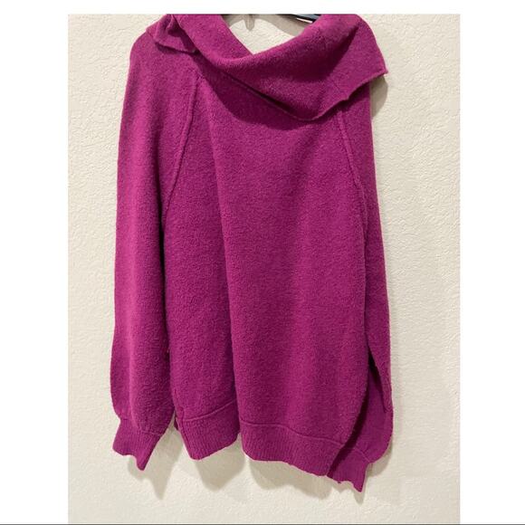 Free People Echo Beach Cowl‎ Neck Pullover Sweater - Picture 3 of 7